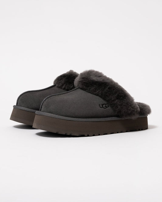 UGG Disquette Womens Slipper - Charcoal