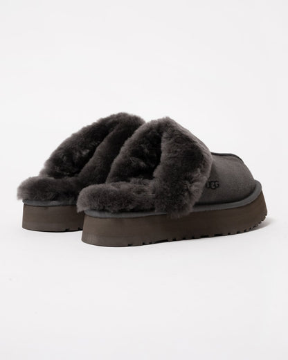 UGG Disquette Womens Slipper - Charcoal