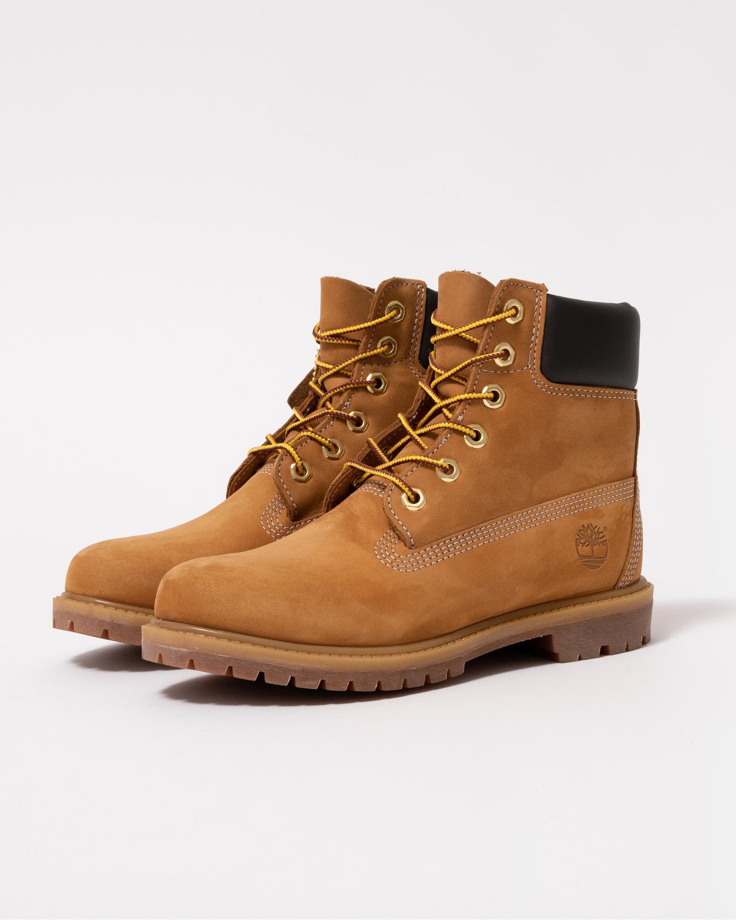 Timberland Womens Premium 6 Inch Waterproof Boots - Wheat - CHO - Designer Womens Boots