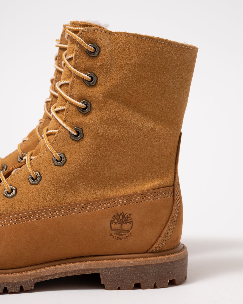 Timberland TBL Authentics Mid Womens Warm Lined Waterproof Boots - Wheat