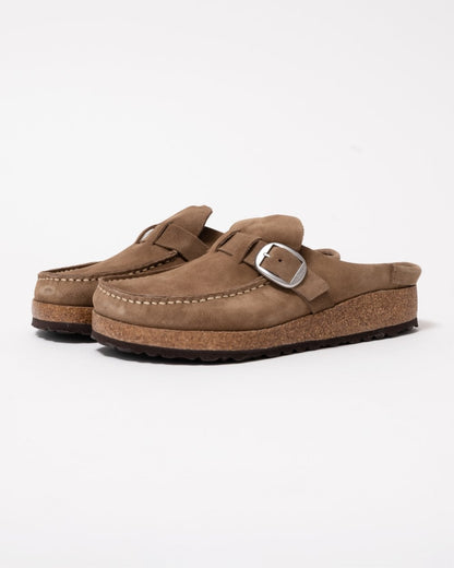 Birkenstock Buckley Suede Leather Womens Moccasin clogs