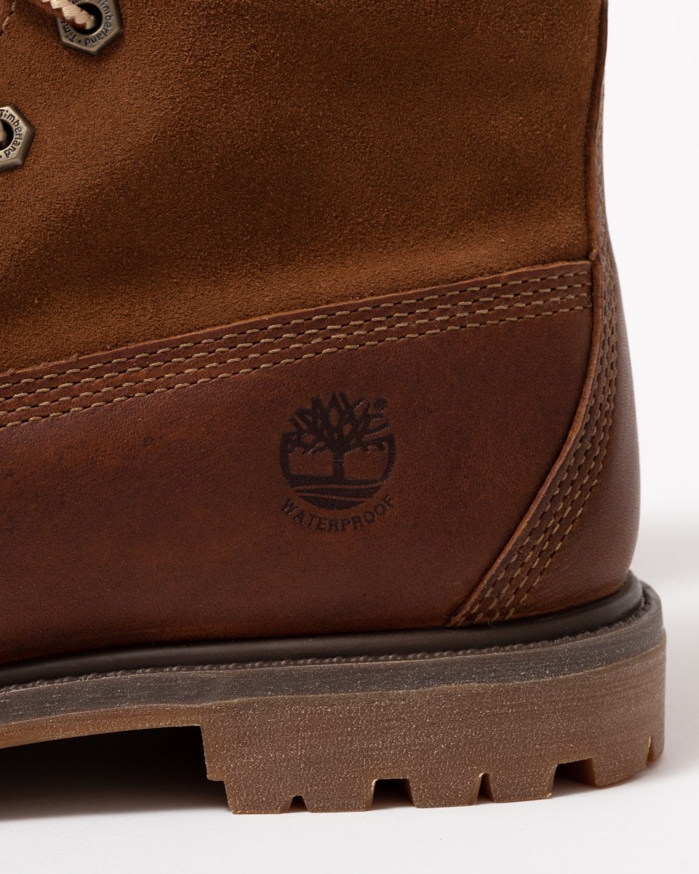 Timberland TBL Authentics Mid Womens Warm Lined Waterproof Boots - Dark Brown