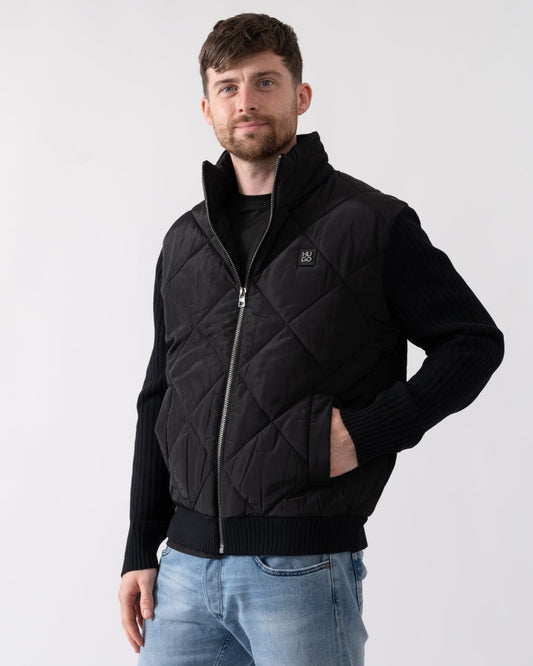 HUGO HUGO Sybon Mens Quilted Hybrid Jacket