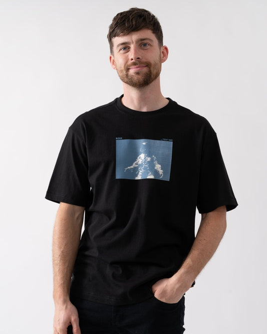 BOSS Orange BOSS Orange Tee Astronaut Mens Graphic Print T-Shirt