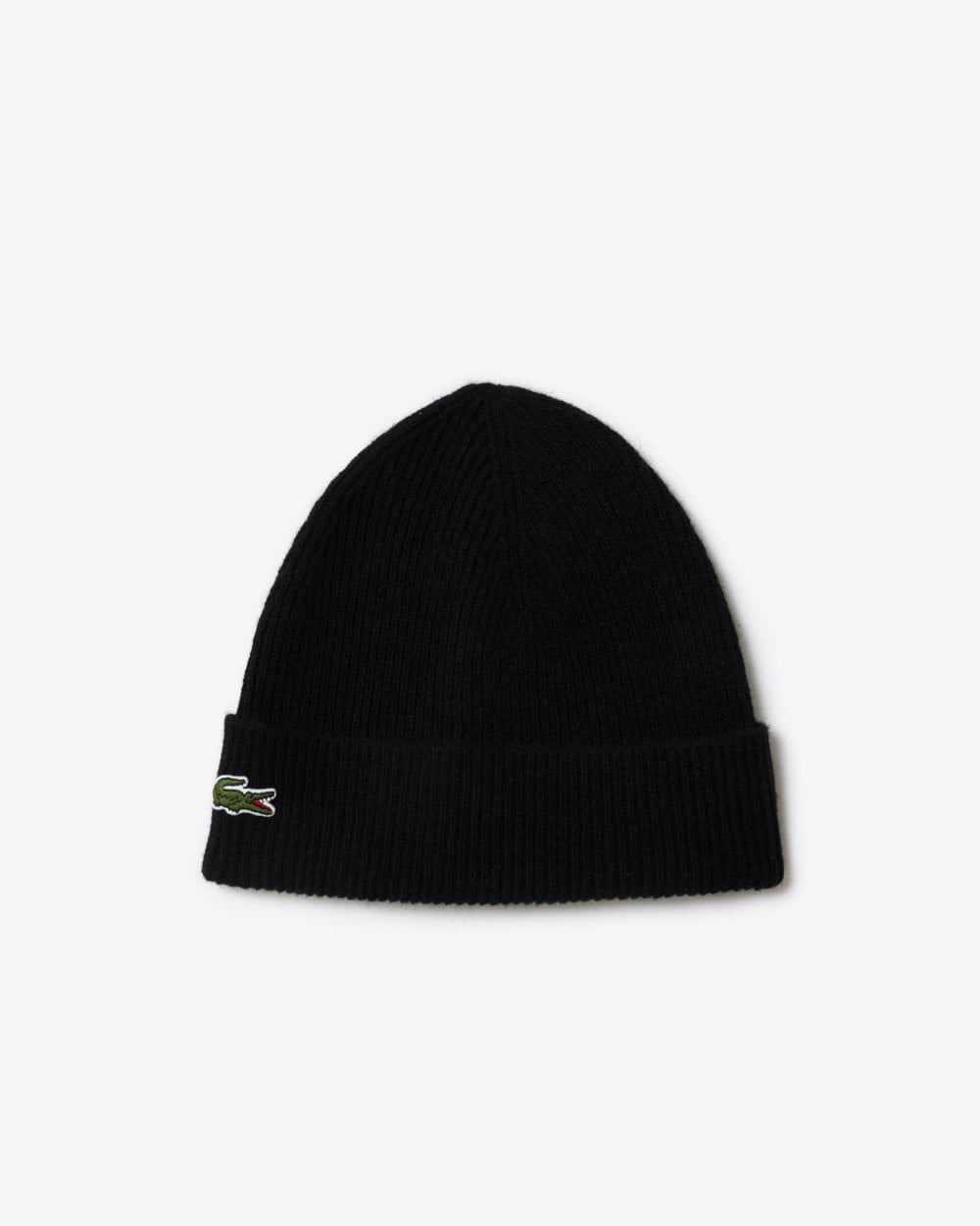 Lacoste Mens Beanie and Scarf Set - Black 031