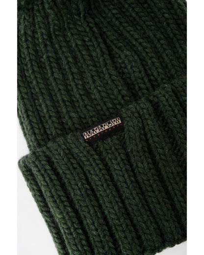 Napapijri Fea 2 Bobble Hat - Green Urban G1S