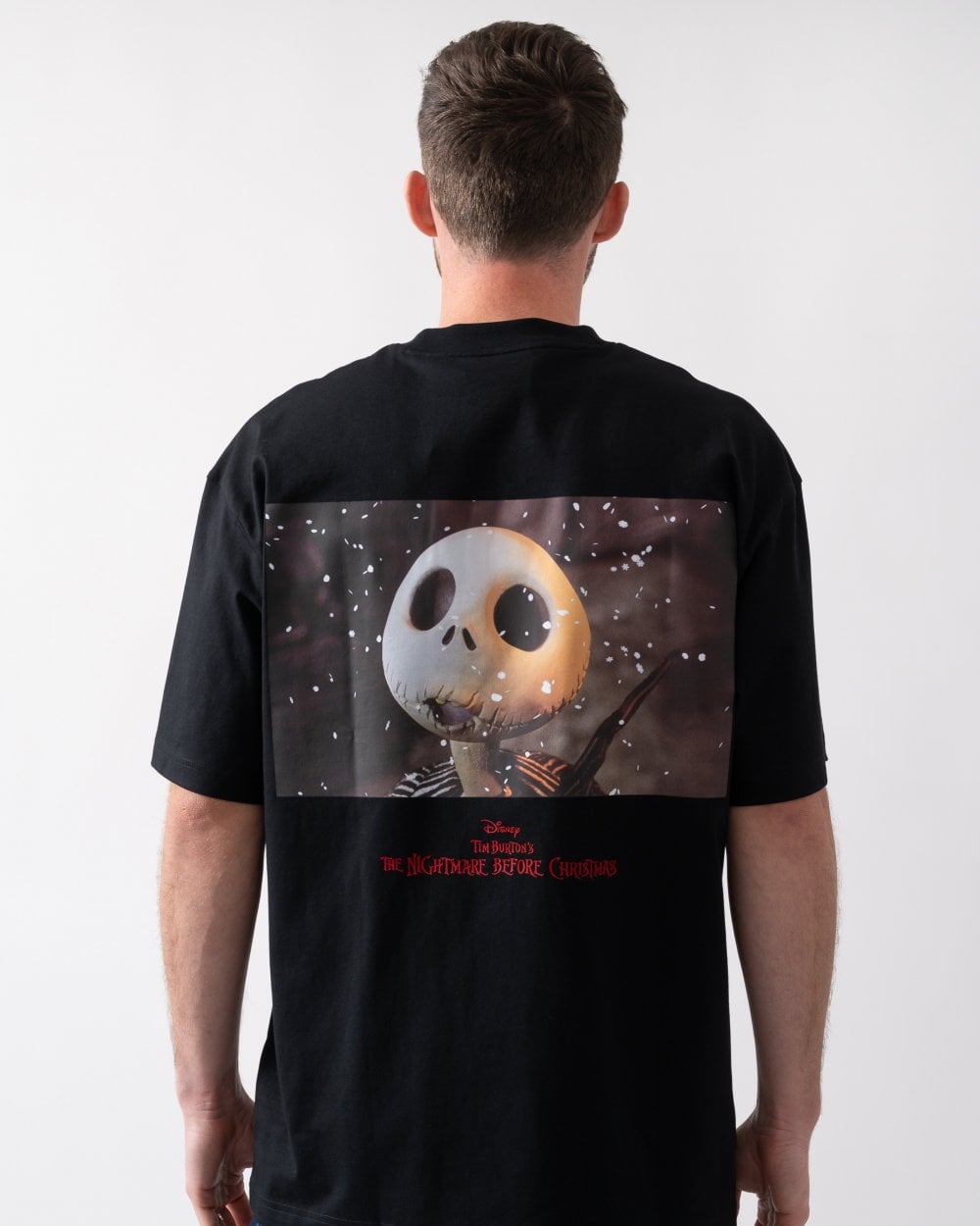 HUGO HUGO x Disney's The Nightmare Before Christmas Mens Oversized-Fit T-Shirt 