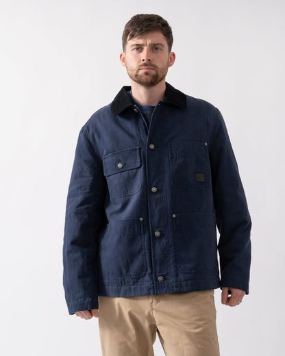 GANT Mens Cotton Work Jacket - 410 Marine