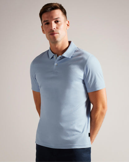 Ted Baker Zeiter Mens Short Sleeve Slim Soft Touch Polo