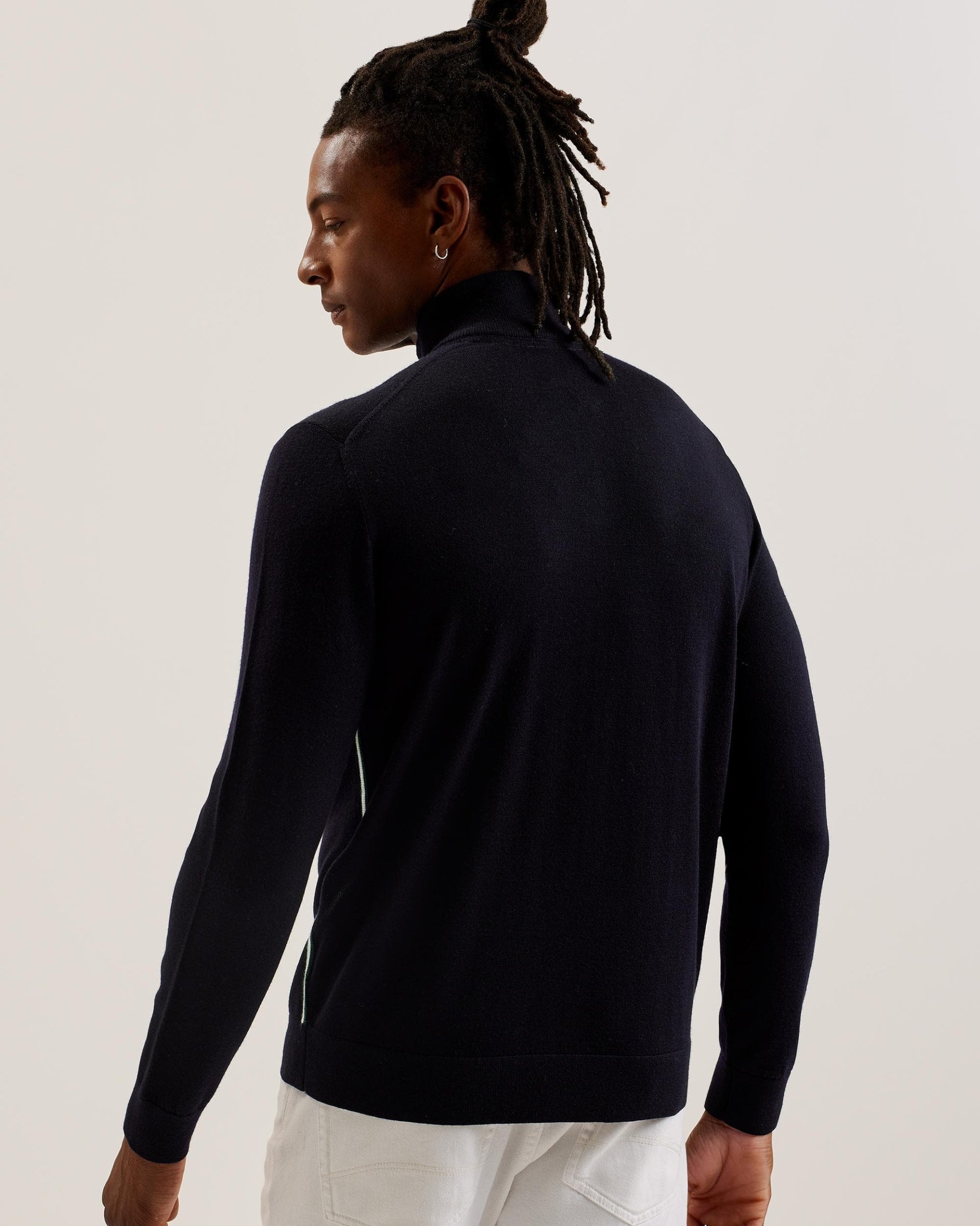 Ted Baker Ted Baker Fashbee Mens Half Zip Jumper