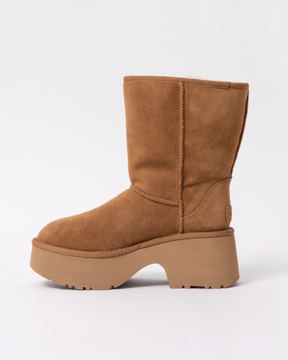 UGG Womens Classic New Heights Short Platform Boot