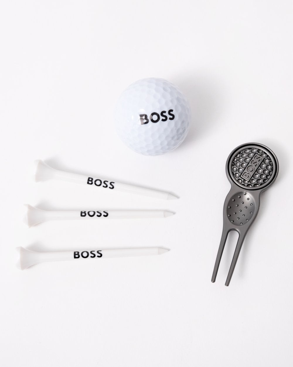 BOSS Orange Mens Reversible Belt and Golf Set