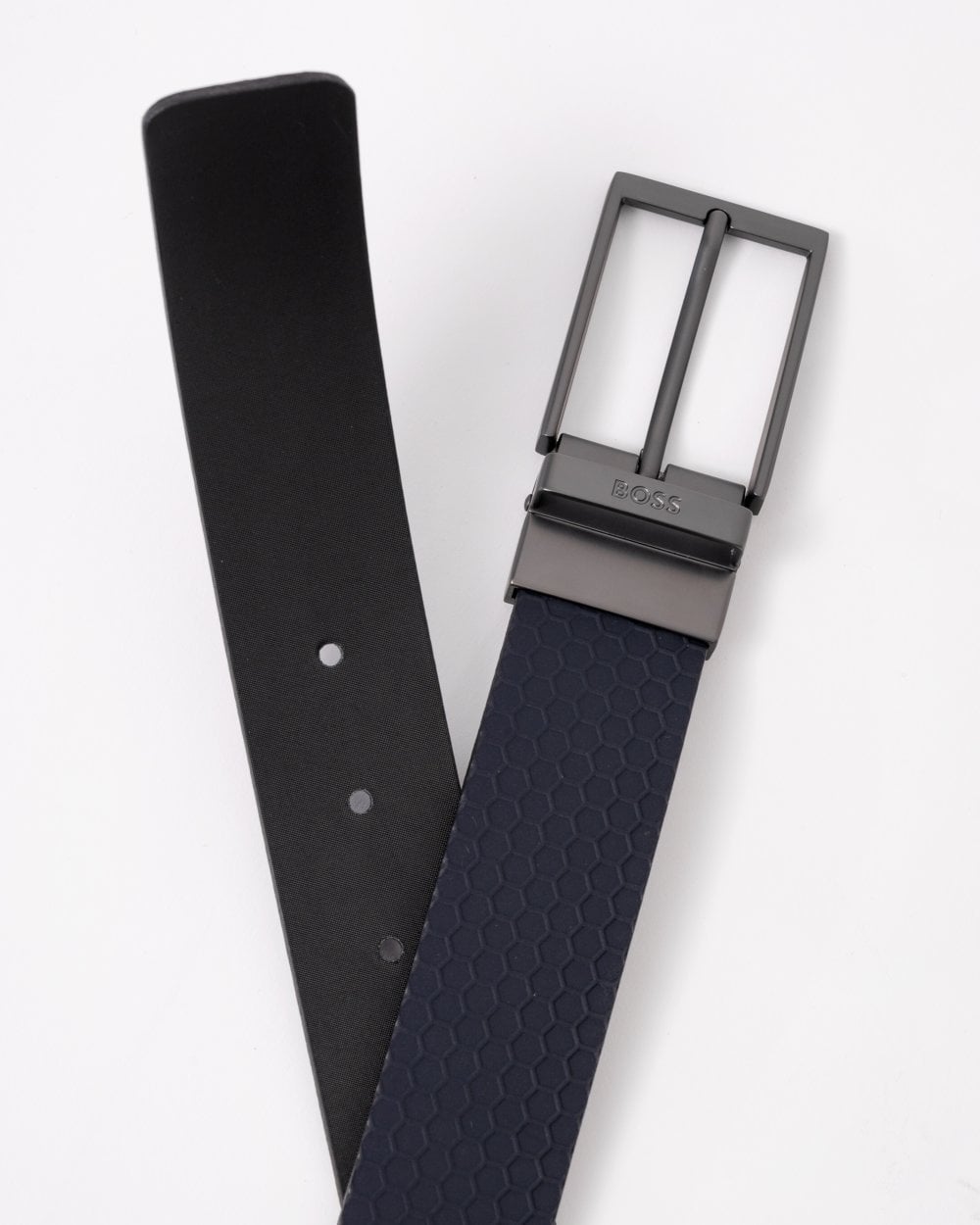 BOSS Orange Mens Reversible Belt and Golf Set