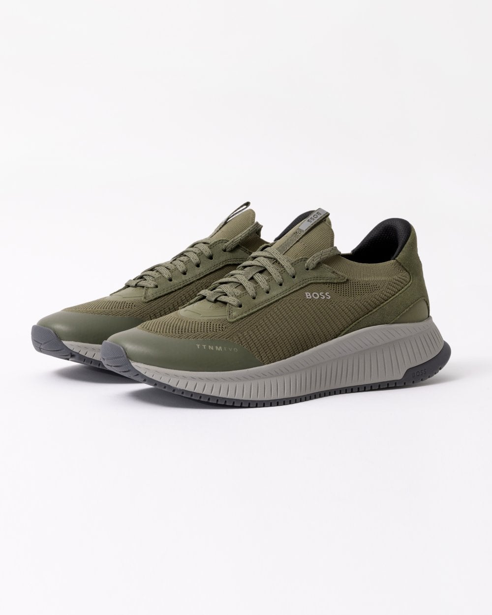BOSS Orange TTNM EVO Mens Trainers with Knitted Uppers