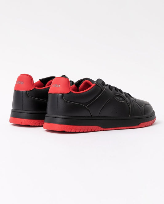 HUGO Hadrian Tenn Mens HUGO Hadrian Tenn Mens Trainers with Tonal Logo Branding - Black 006
