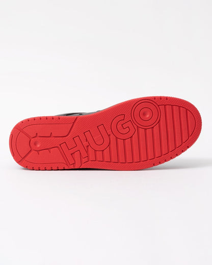 HUGO Hadrian Tenn Mens HUGO Hadrian Tenn Mens Trainers with Tonal Logo Branding - Black 006