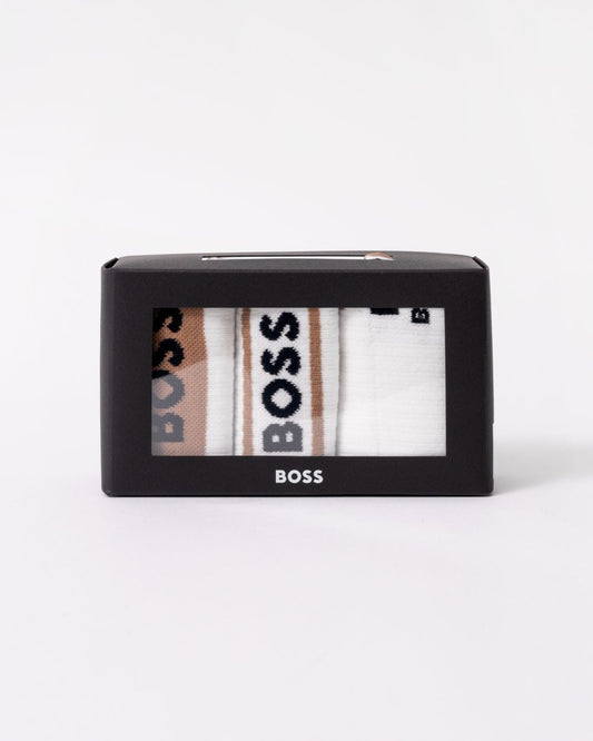 BOSS Orange BOSS Orange Iconic Quarter Length Socks 3-Pack