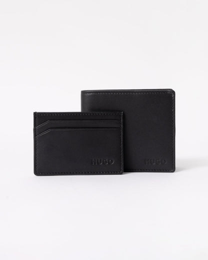 HUGO GBHM 4 Mens Wallet and Card Holder Set