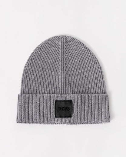 BOSS Orange Flavio Mens Beanie - Silver 041
