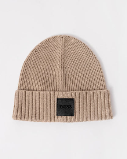 BOSS Orange Flavio Mens Beanie - Light Beige 275