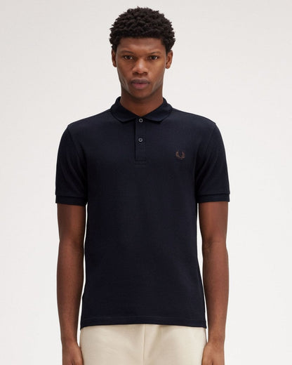 Fred Perry Mens Plain Signature Polo Shirt