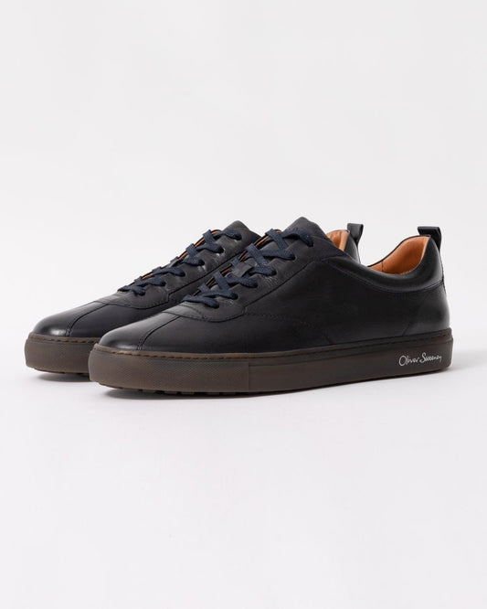 Oliver Sweeney Ermida Mens Hand Washed Calf Leather Trainers