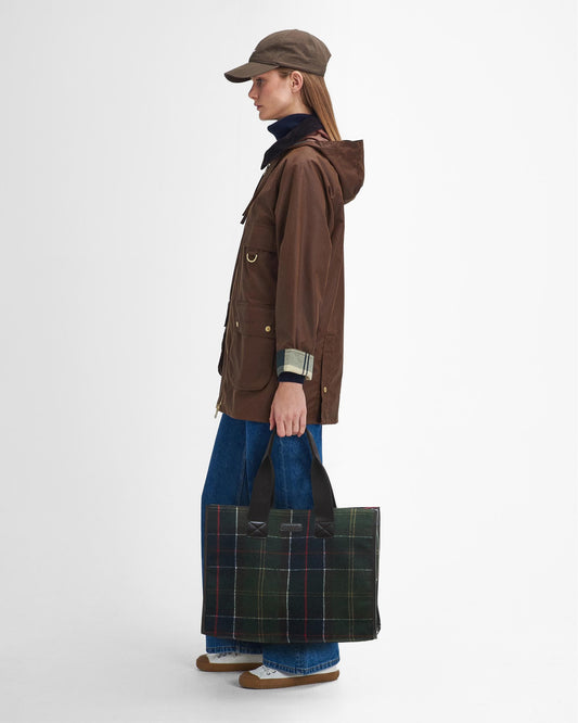 Barbour Turnberry Womens Tartan Tote Bag