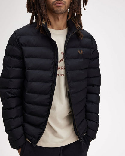 Fred Perry Mens Insulated Jacket - Black 102