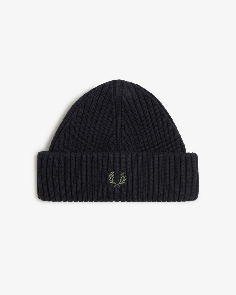Fred Perry Mens Cotton Rib Beanie