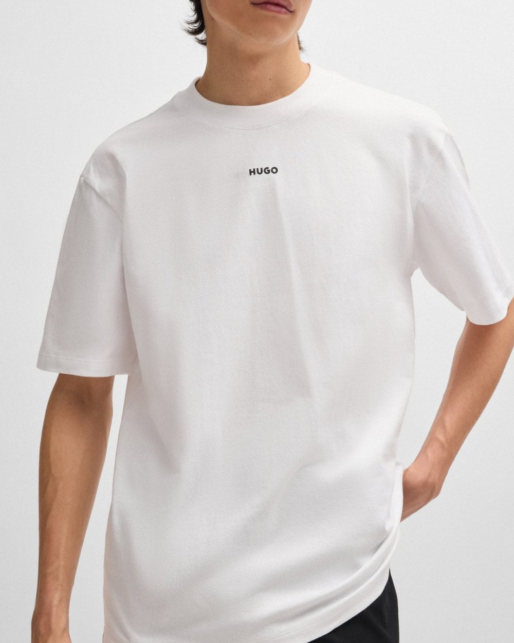 HUGO Dapolino Mens T-Shirt NOS - White 100