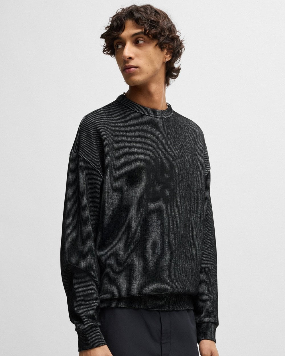 HUGO HUGO Dinkam Mens Crew Neck Sweatshirt