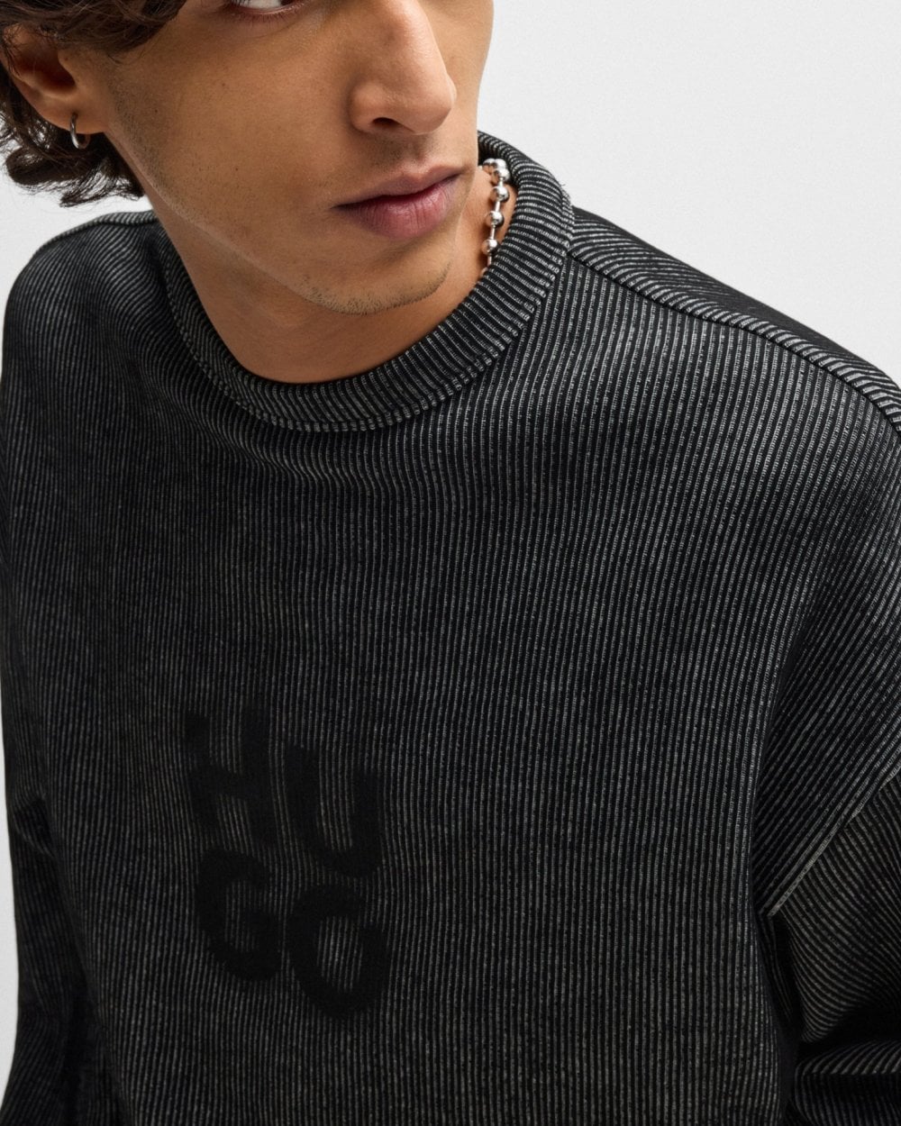 HUGO HUGO Dinkam Mens Crew Neck Sweatshirt