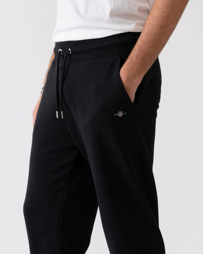 GANT Mens Shield Sweatpants - 5 Black