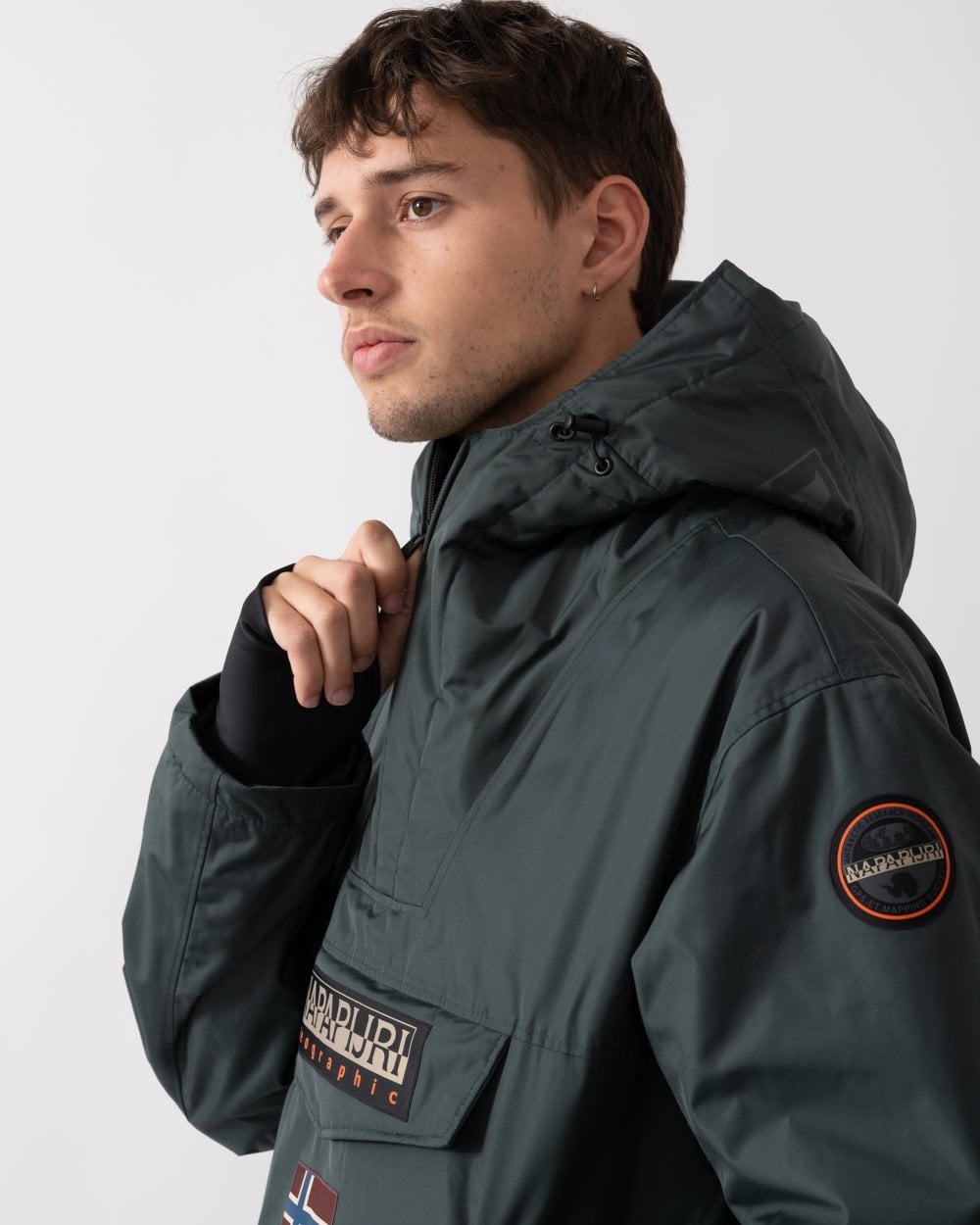 Napapijri Rainforest Next Mens Jacket - Green Urban G1S