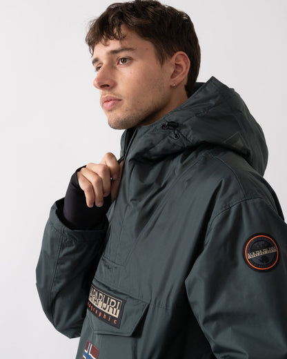 Napapijri Rainforest Next Mens Jacket - Green Urban G1S