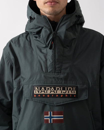 Napapijri Rainforest Next Mens Jacket - Green Urban G1S