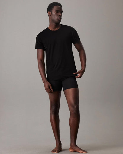 Calvin Klein 3 Pack Mens Crew Neck T-Shirts - Black