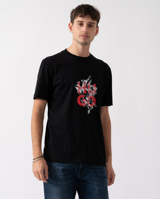 HUGO HUGO Daltorip Mens Logo Graphic T-Shirt