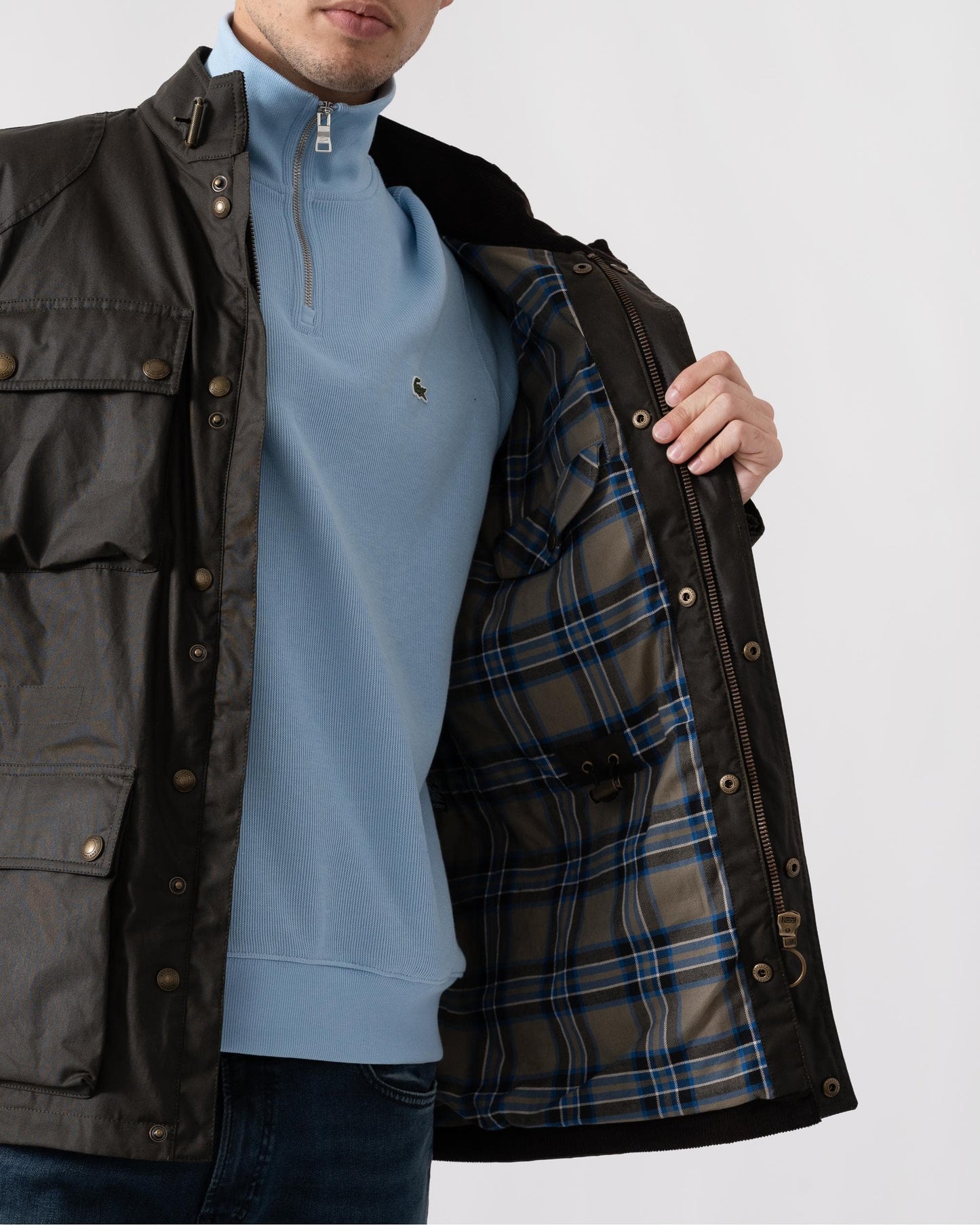Belstaff Mens Fieldmaster Jacket - Faded Olive