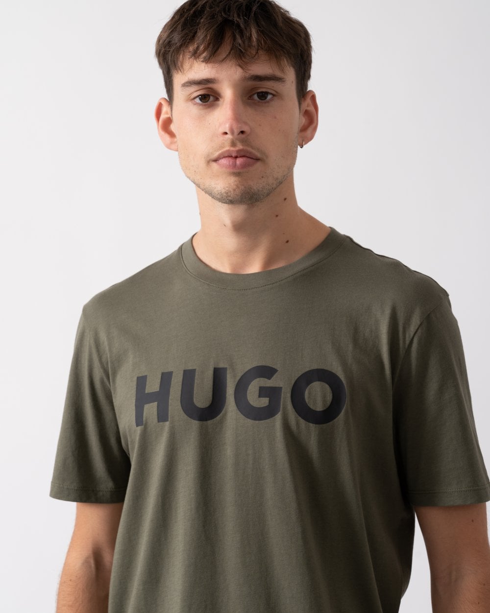 HUGO Dulivio Mens T-Shirt - Khaki 257