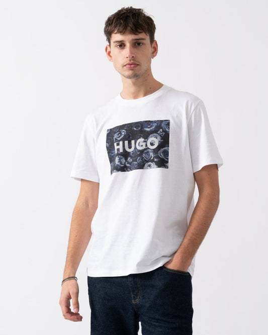 HUGO HUGO Dulive Mens Graphic Print T-Shirt