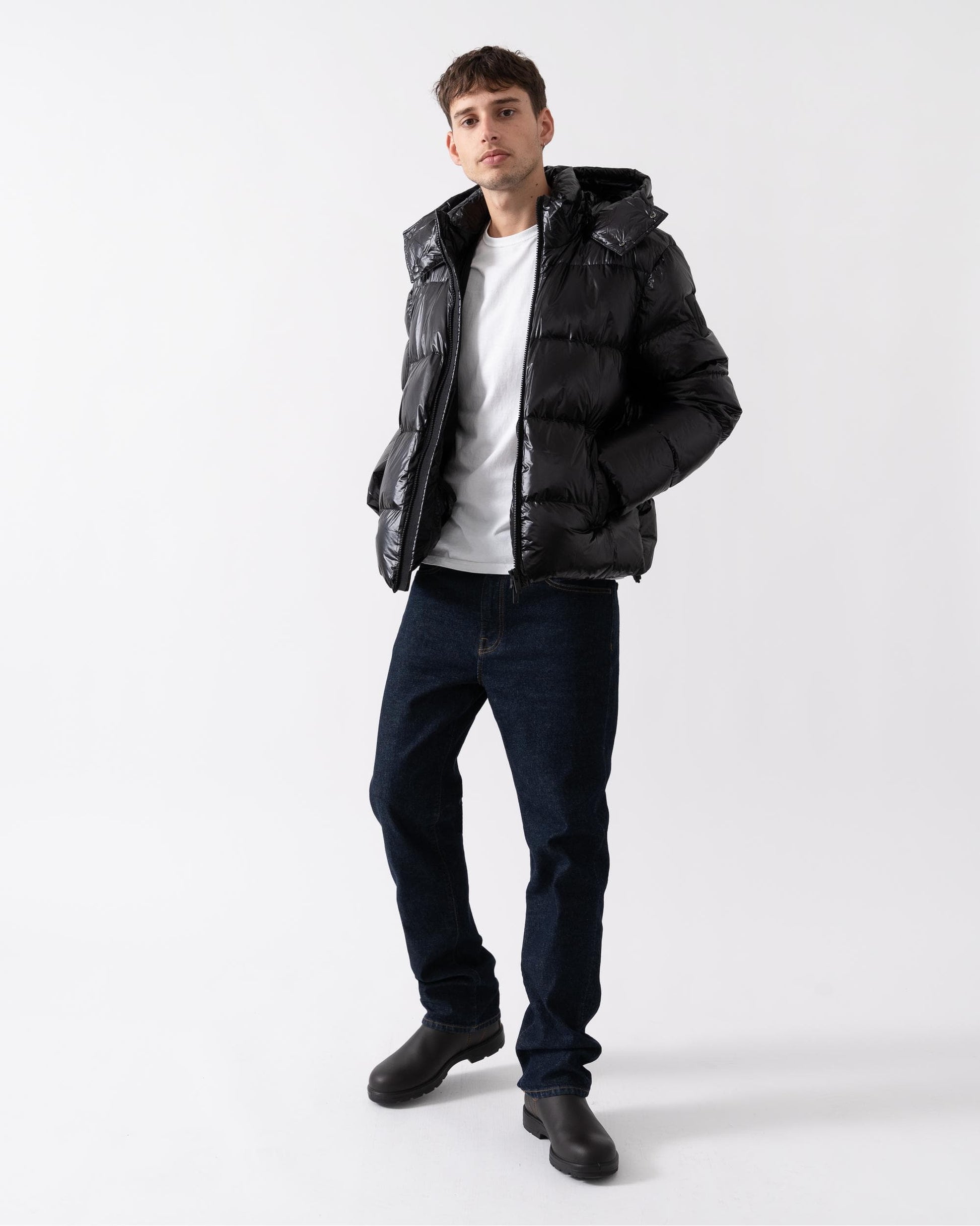 Moose Knuckles Moose Knuckles Kings Mens Shearling Puffer Jacket