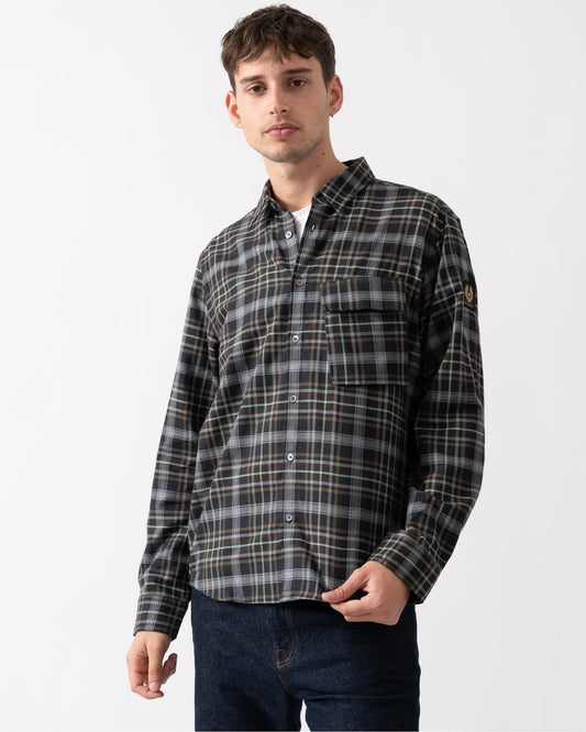 Belstaff Belstaff Scale Mens Cotton Shirt