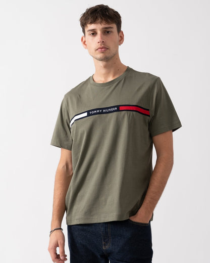 Tommy Hilfiger Hilfiger Chest Insert Mens T-Shirt