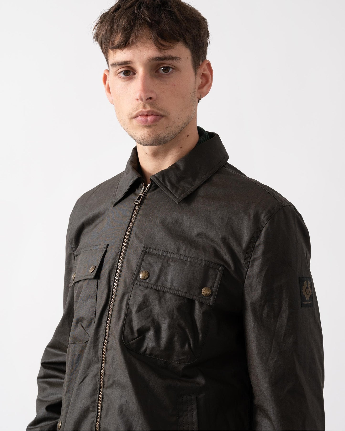 Belstaff Mens Tour Overshirt 105309 - Faded Olive