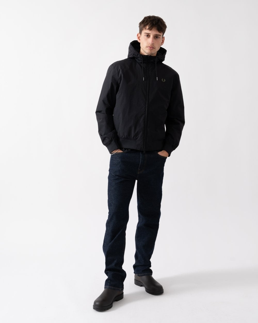 Fred Perry Fred Perry Mens Hooded Brentham Jacket
