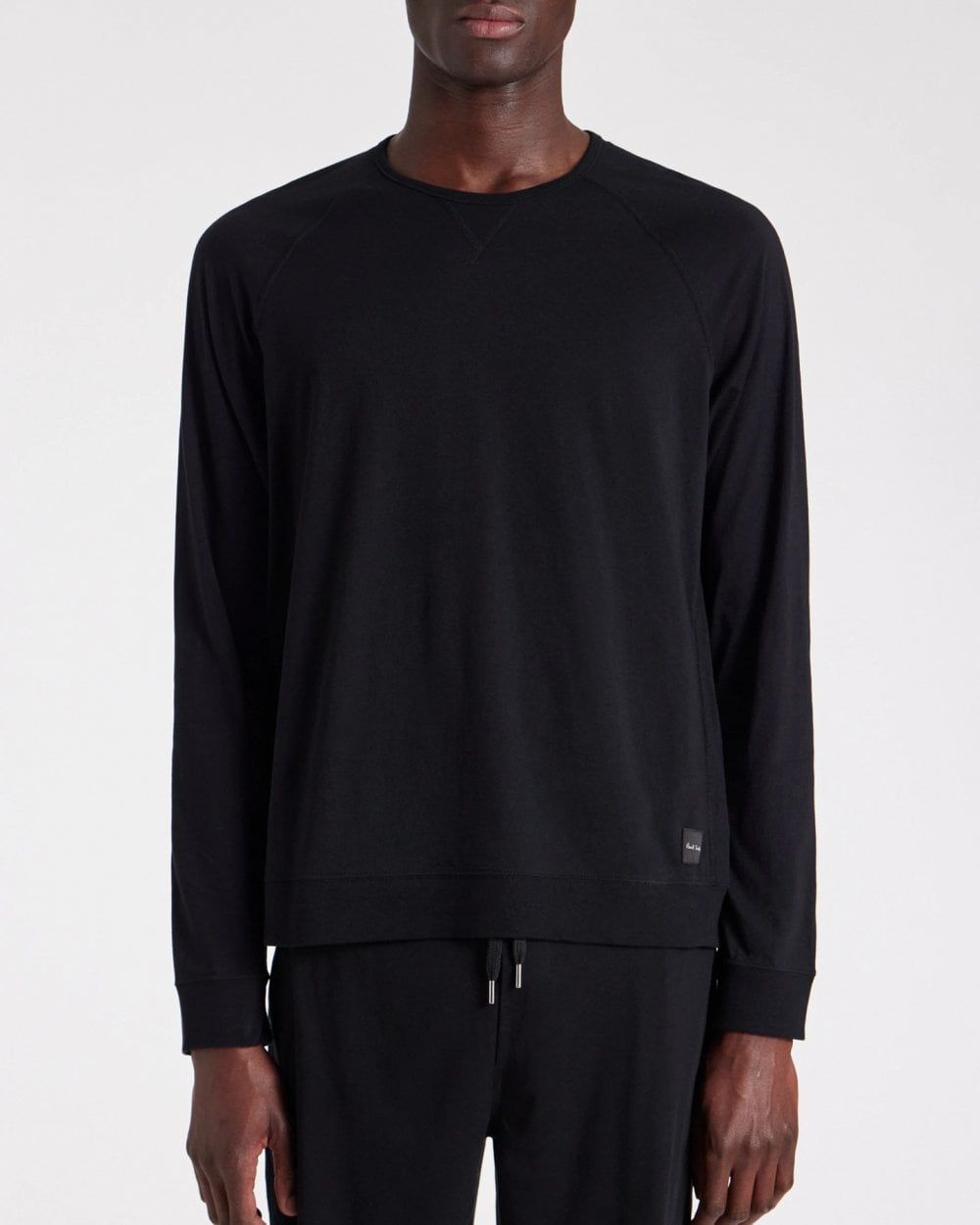 Paul Smith Mens Long Sleeve Lounge Top - 79 Black