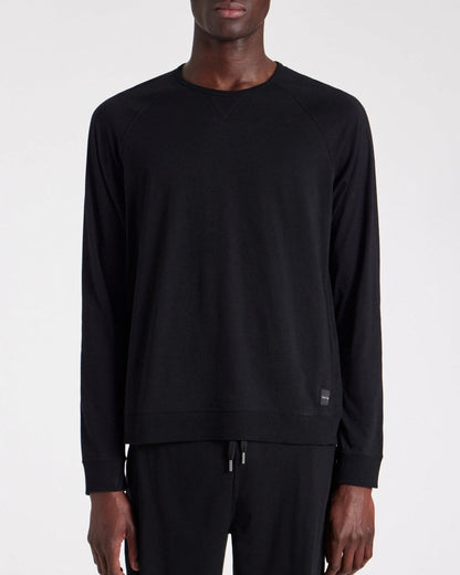 Paul Smith Mens Long Sleeve Lounge Top - 79 Black