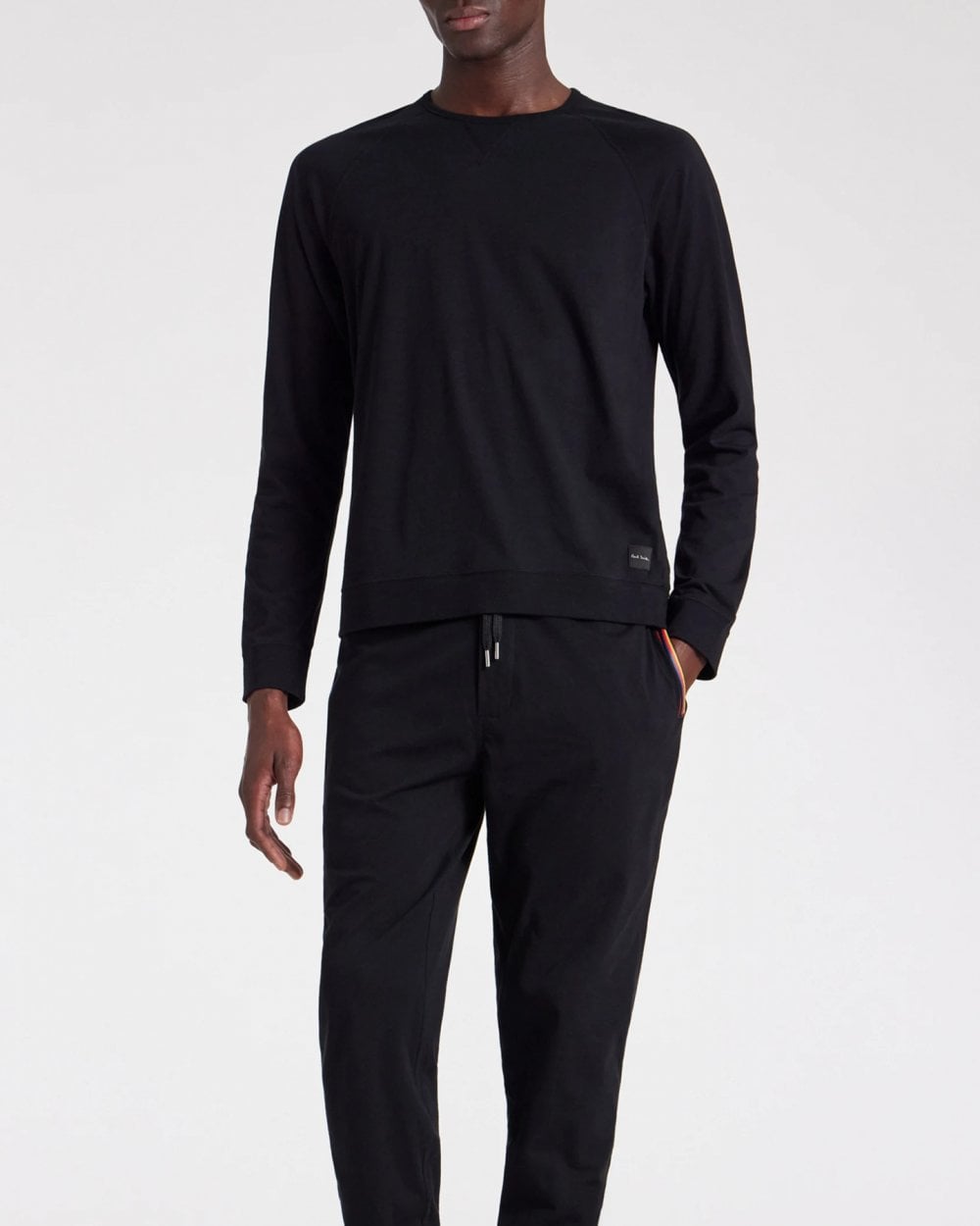 Paul Smith Mens Long Sleeve Lounge Top - 79 Black