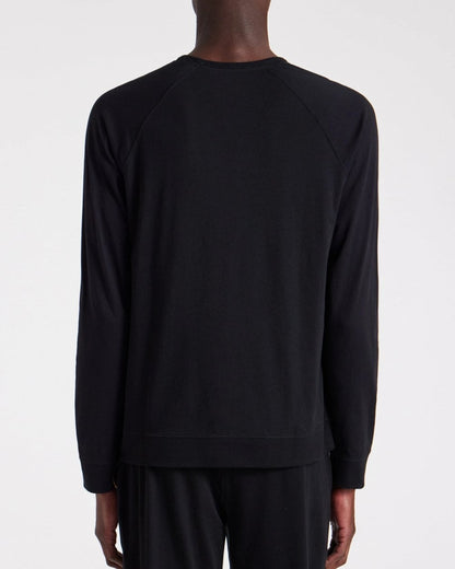 Paul Smith Mens Long Sleeve Lounge Top - 79 Black